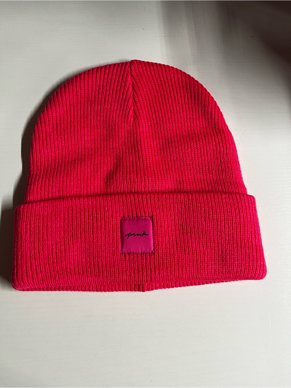 Bright Pink PINK Beanie